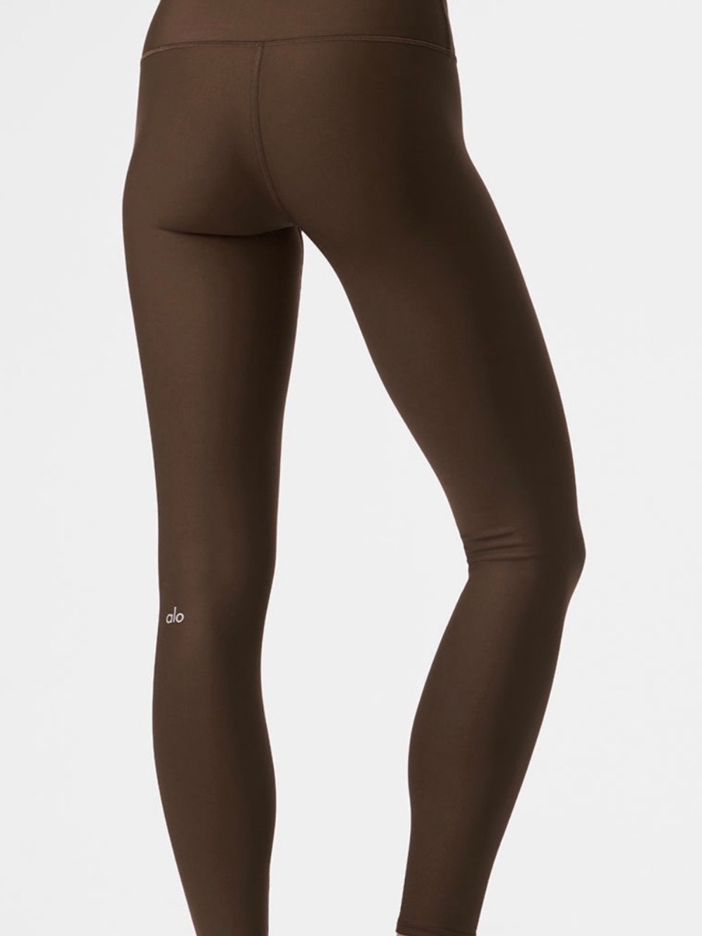ALO Yoga High-Rise Brown 7/8 Leggings